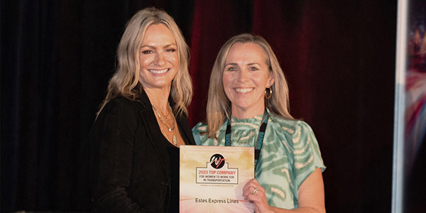 Estes Awarded as Top Employer for Women in Transportation