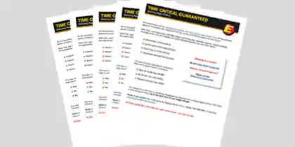 Time Critical Guaranteed Quick Overview