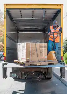 Image for the question: What if the pickup or delivery location needs a liftgate?