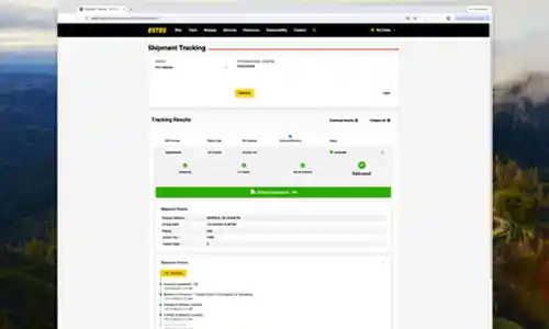 Image for the question: How do I track an LTL shipment?